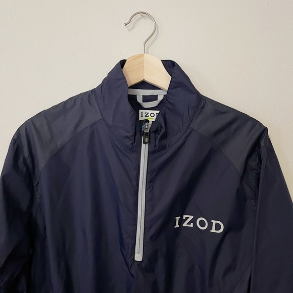IZOD Mens Golf Water Proof 1/4 Zip - Picture 3 of 6